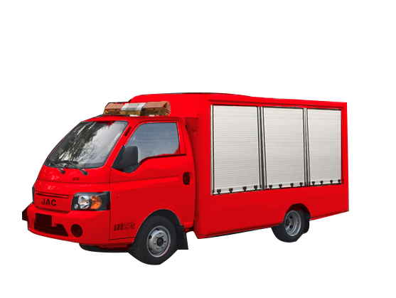 消防機(jī)器人運(yùn)輸車
