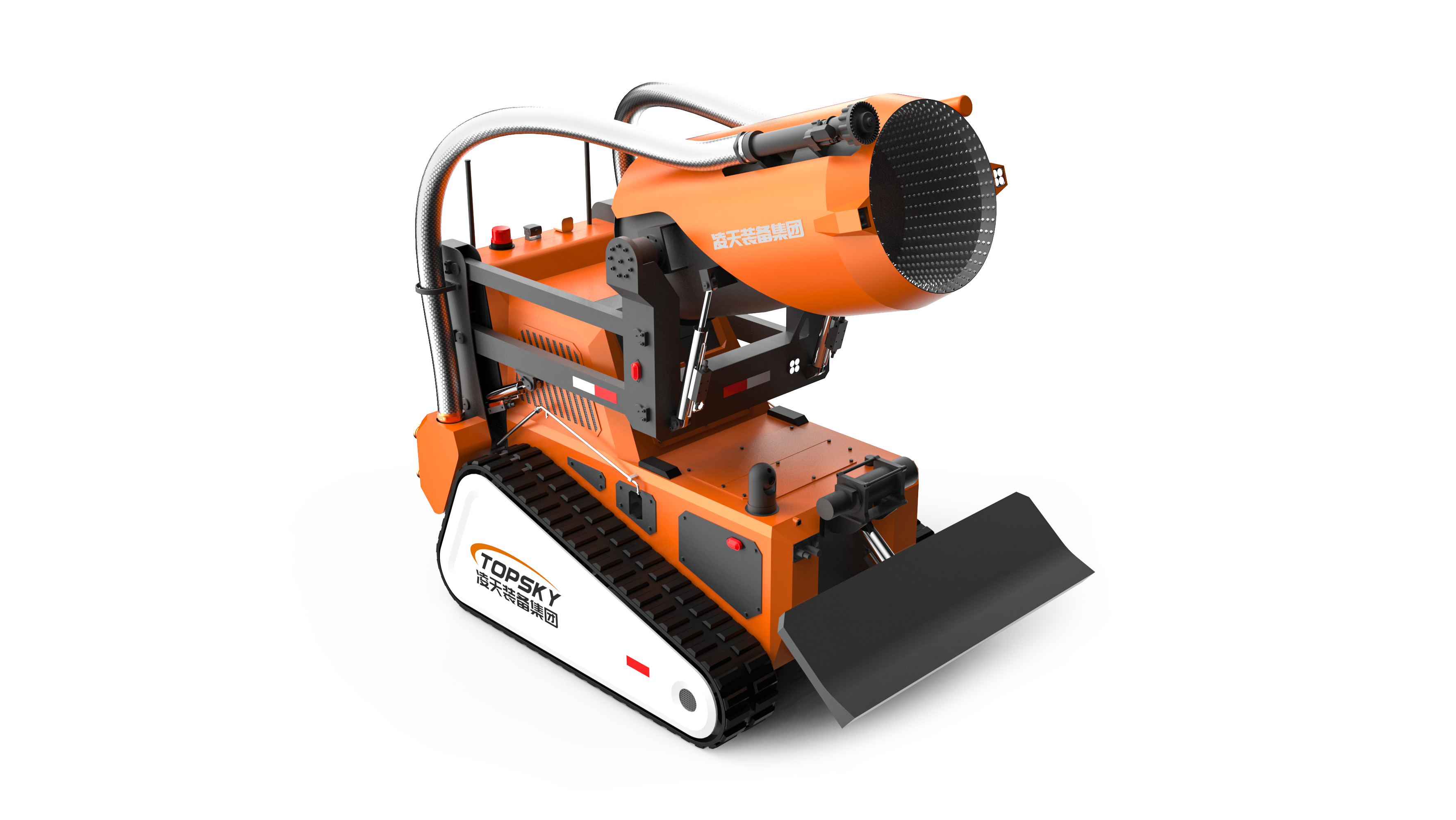 消防排煙滅火機(jī)器人 （油動液壓、80國產(chǎn)消防水炮）