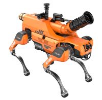 輔助滅火四足機(jī)器狗（第3代，消防水炮+自組網(wǎng)+雙向?qū)χv模塊+10種有毒有害氣體+智能伴隨+云端指揮平臺(tái)）